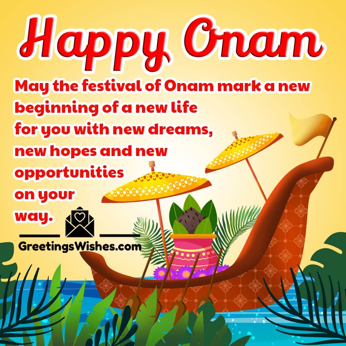 Happy Onam Wish Image