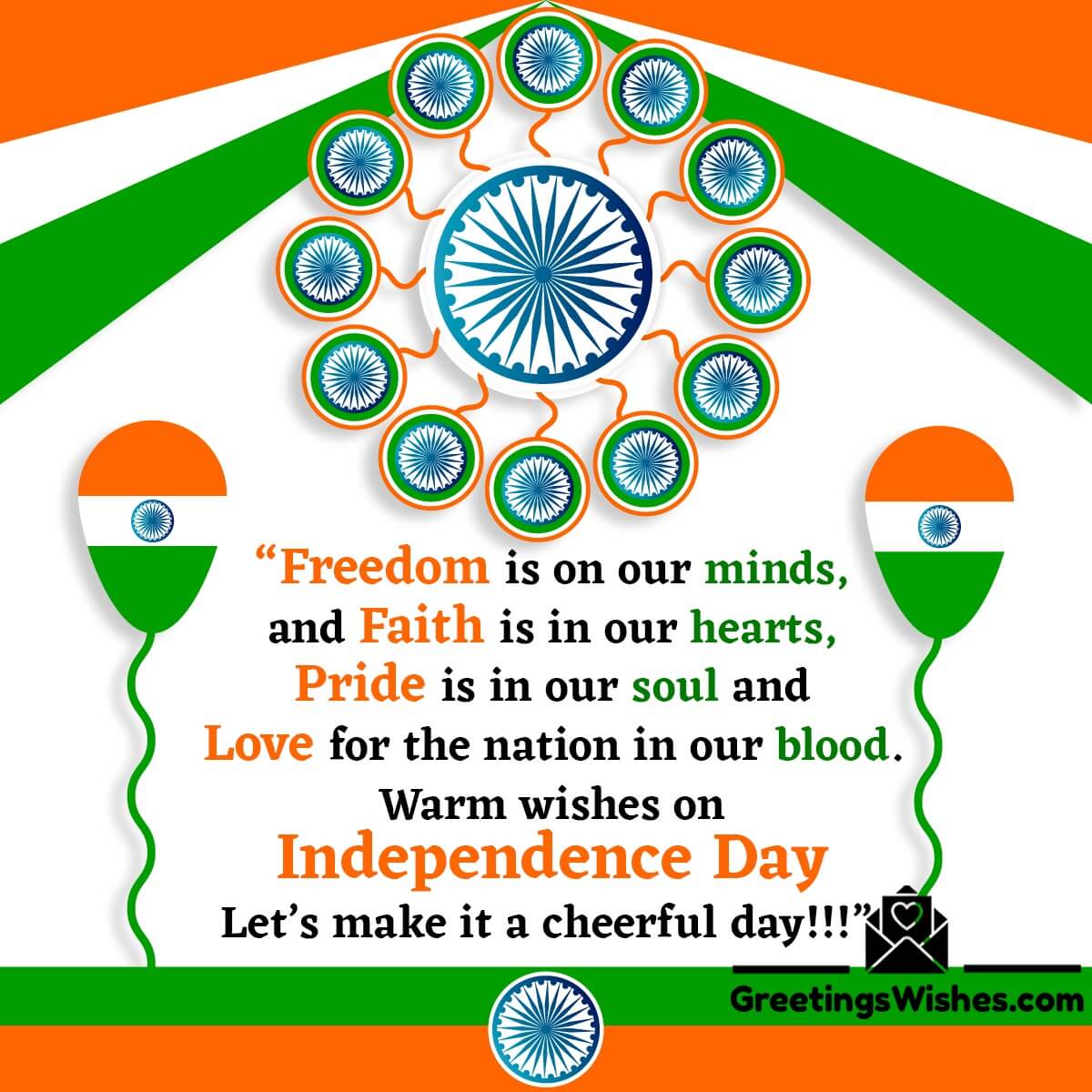 Warm Wishes On Independence Day