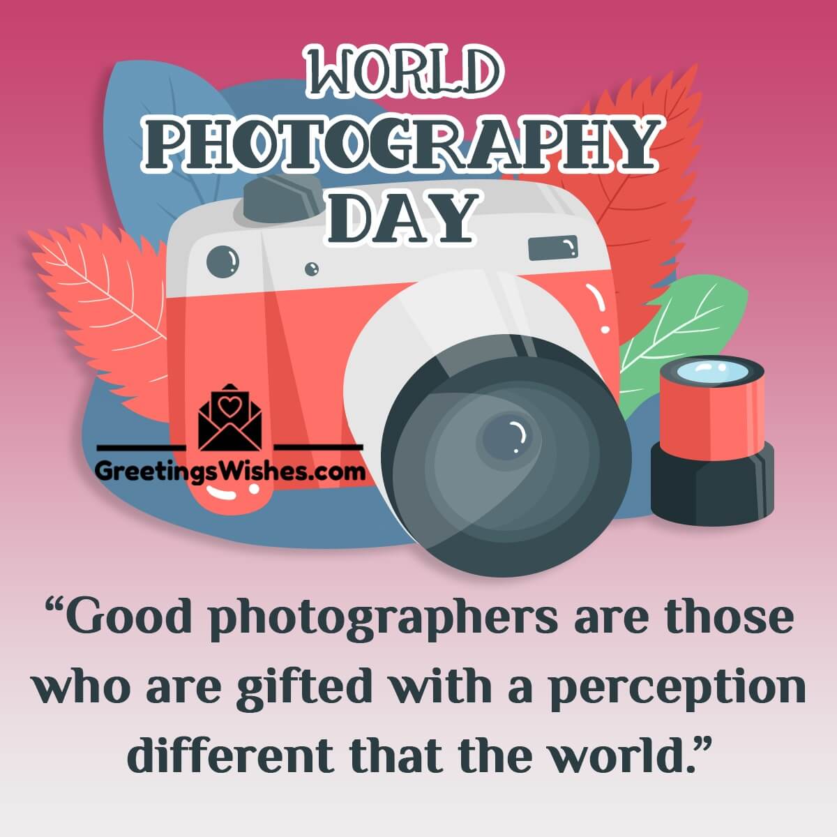 World Photography Day Status Image