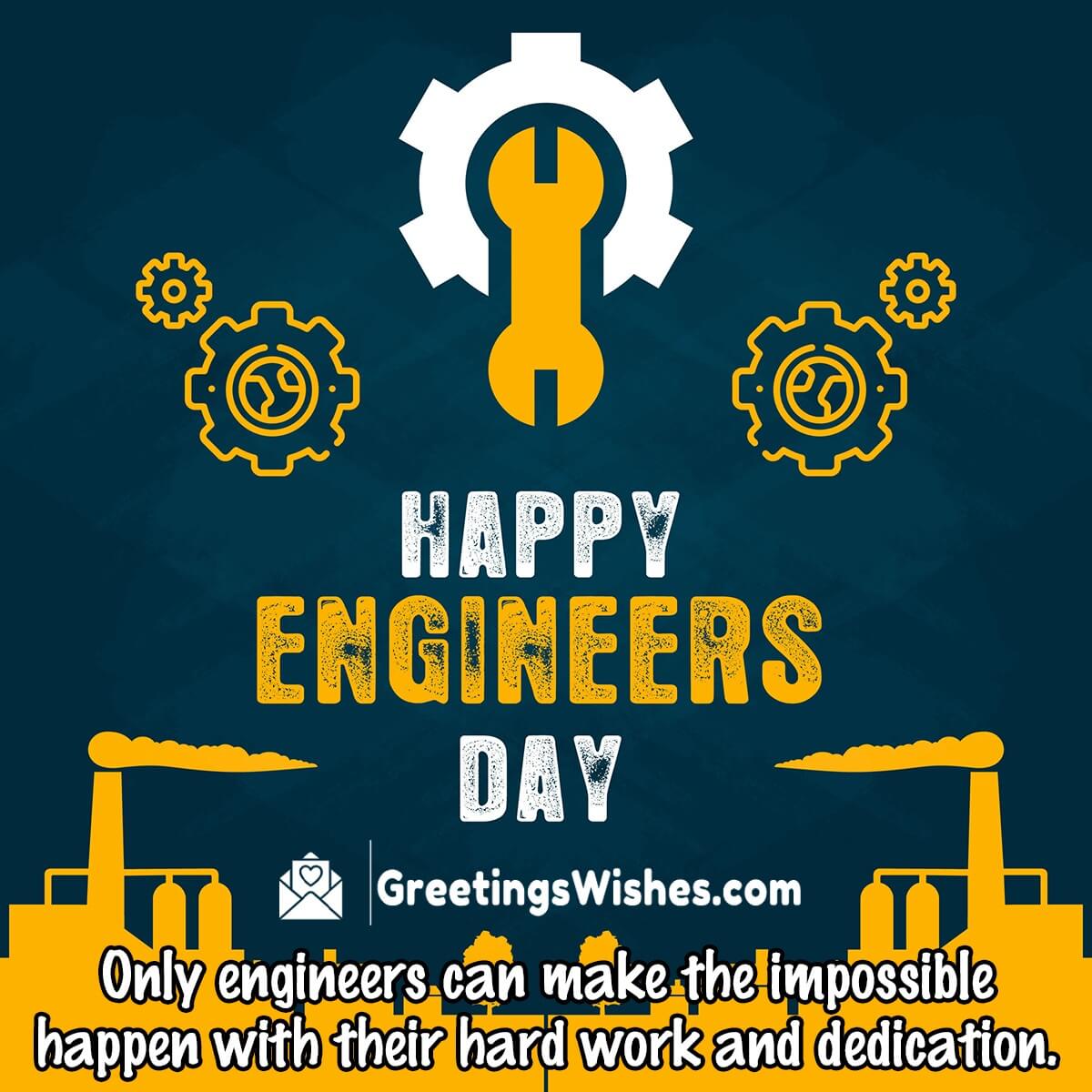 Happy Engineers Day Status