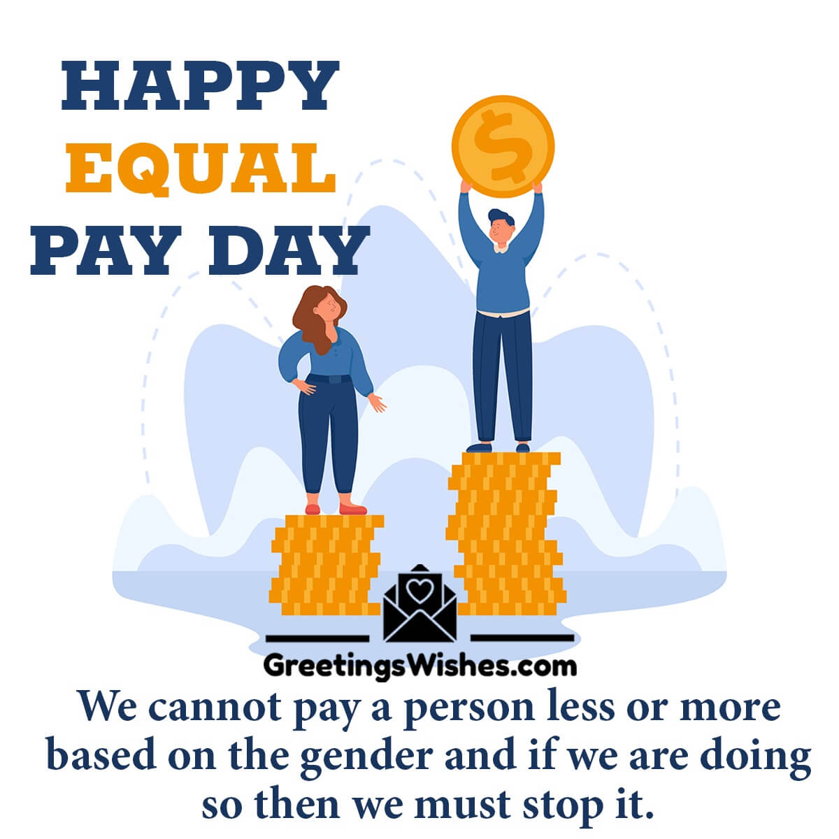 Happy Equal Pay Day Message