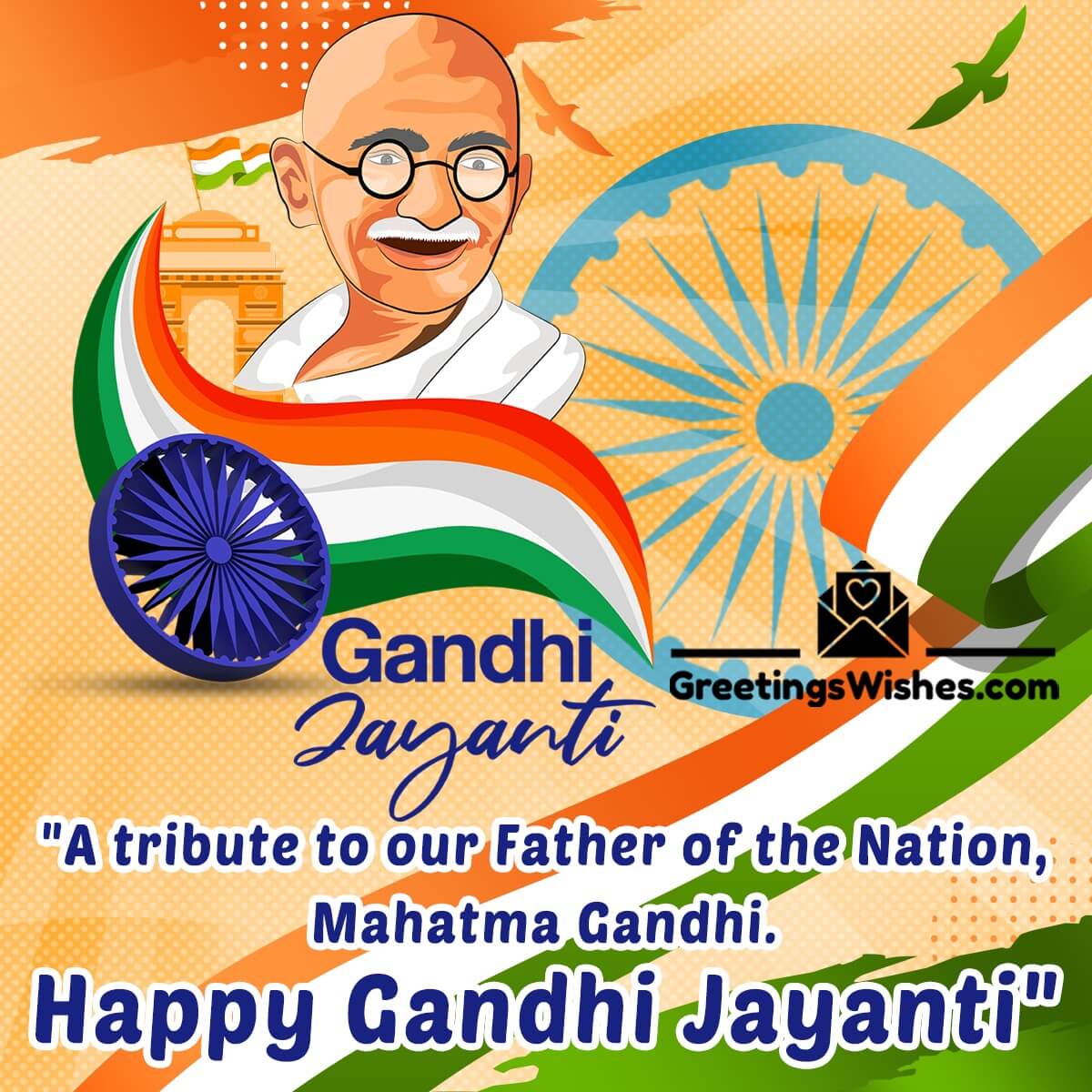 Happy Gandhi Jayanti Message