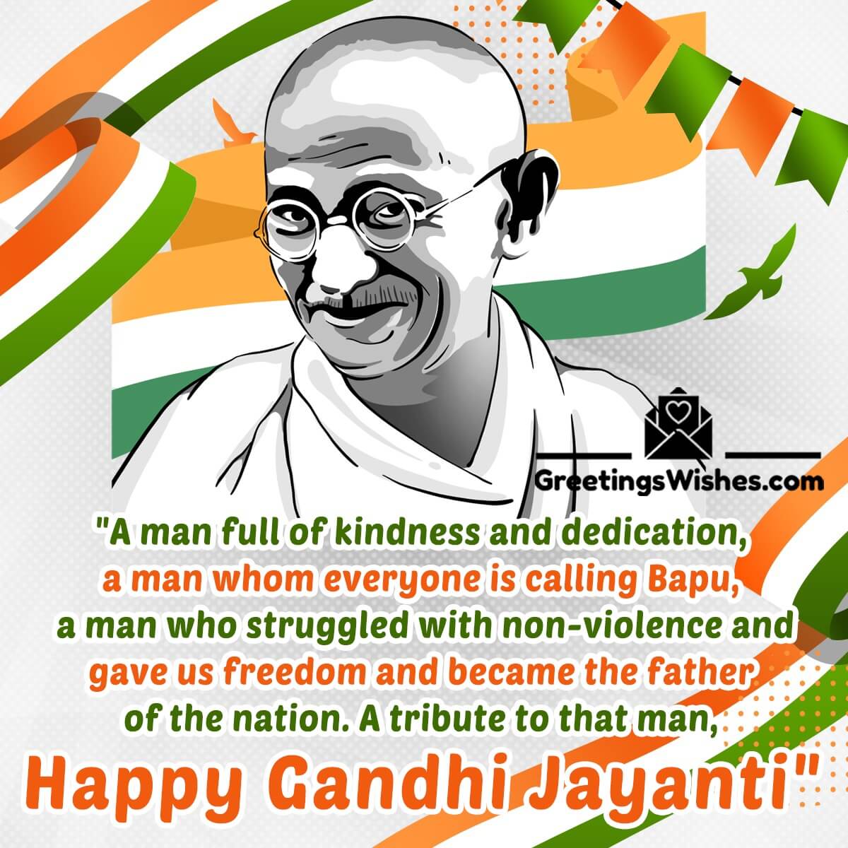Gandhi Jayanti Wishes Messages (2 October)