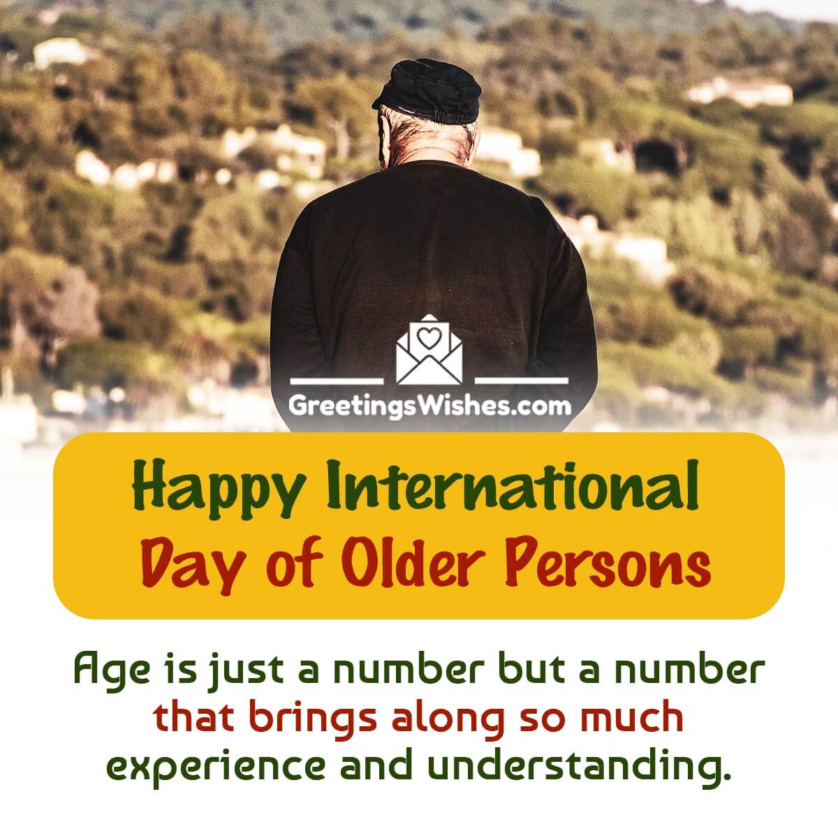 Happy International Day Of Older Persons Quote