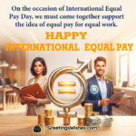 Happy International Equal Pay Day Wishes