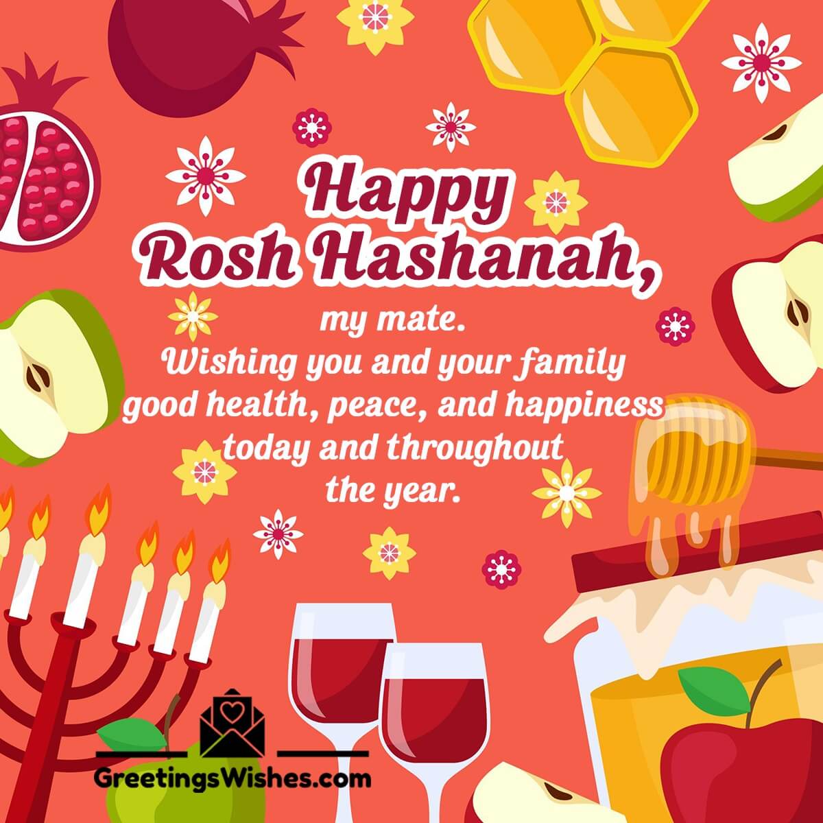 Happy Rosh Hashanah Wishes For Friend