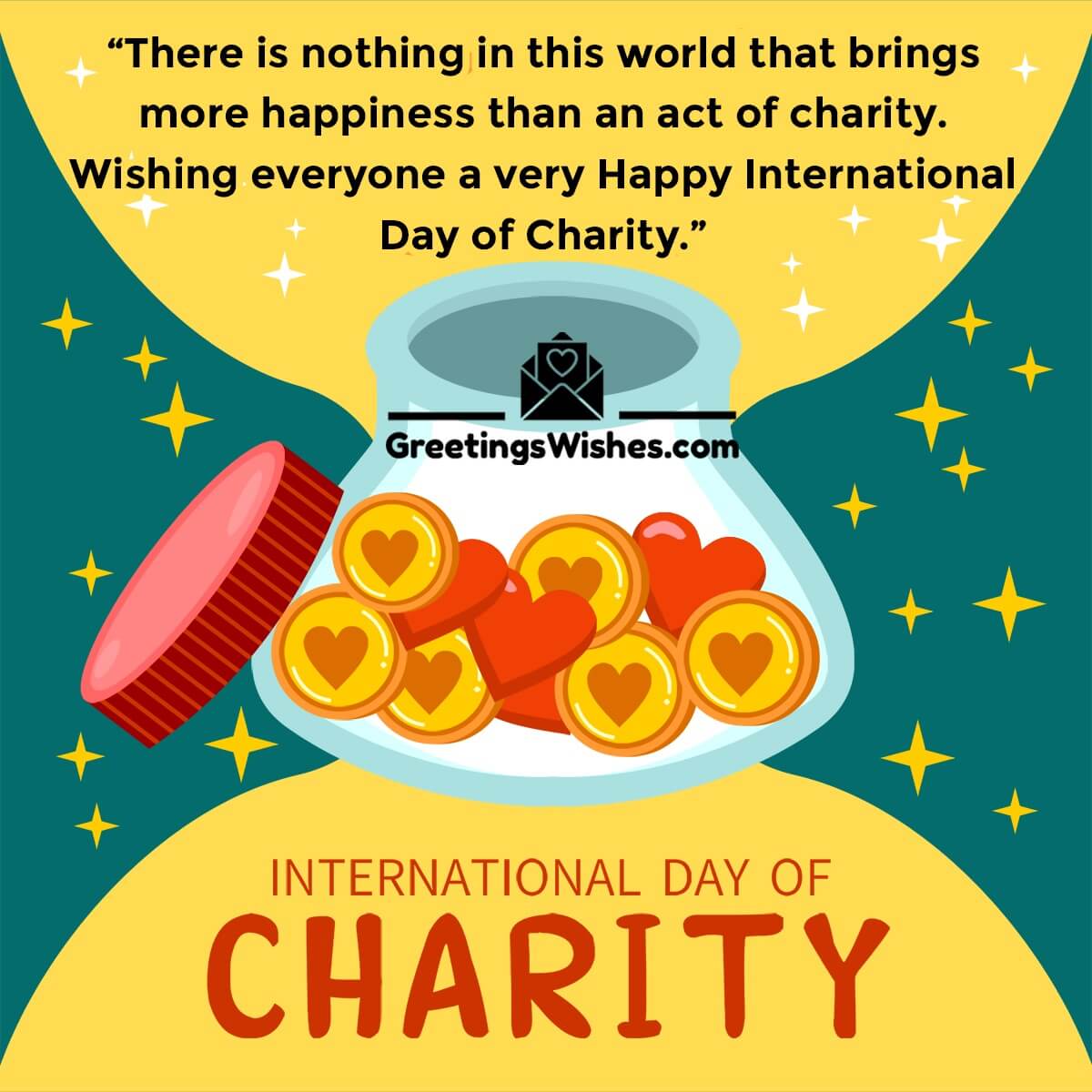 International Day Of Charity Status