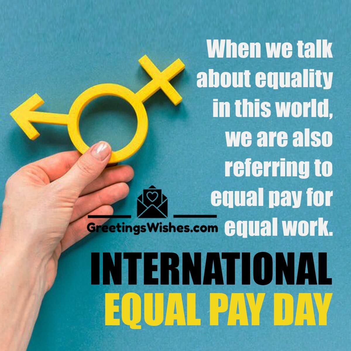 International Equal Pay Day Picture
