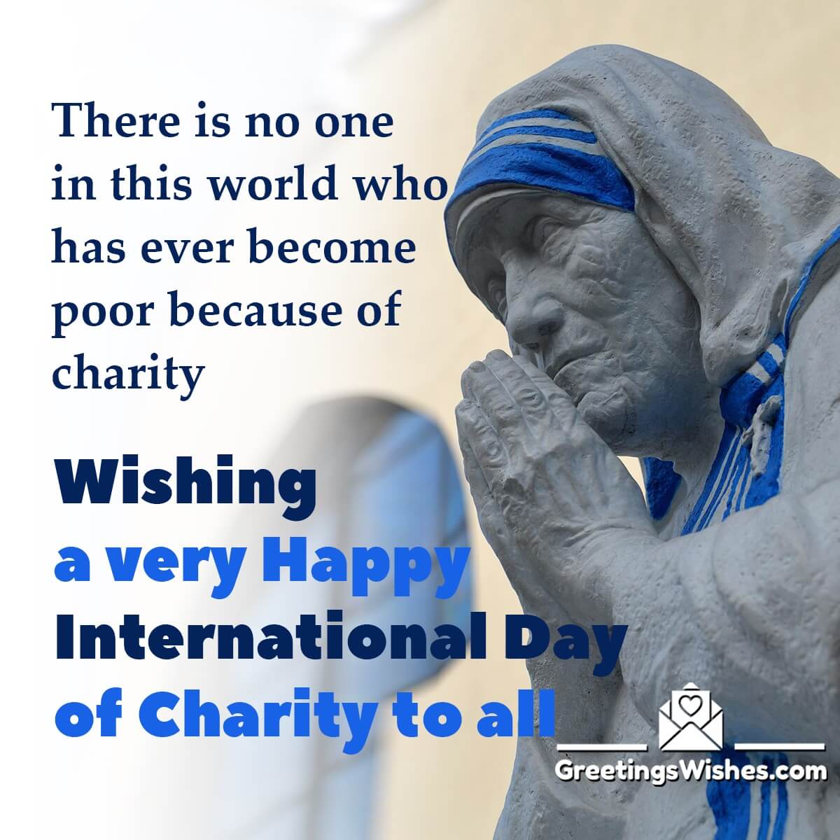 Wishing International Day Of Charity