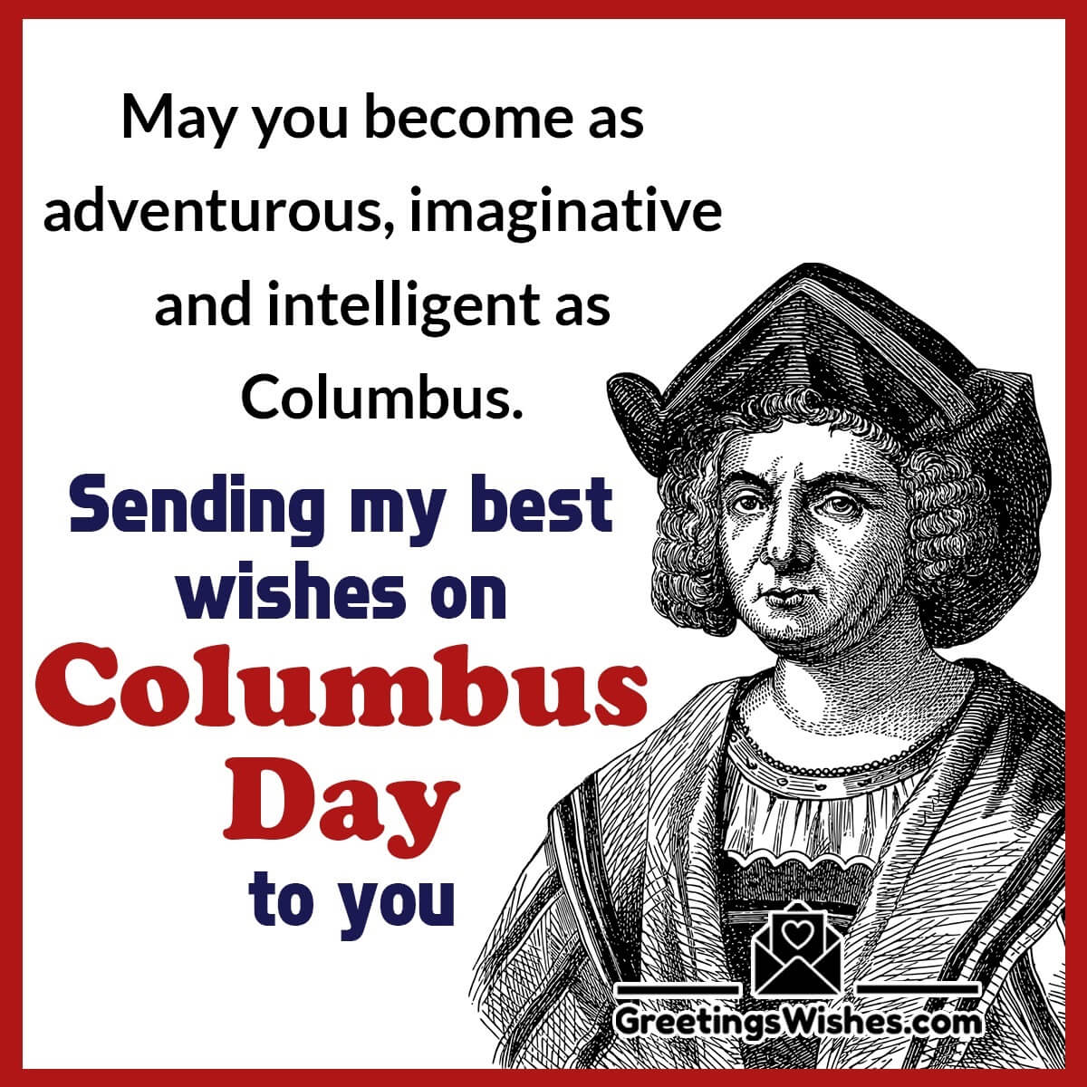 Columbus Day Wishes Messages (10 October)