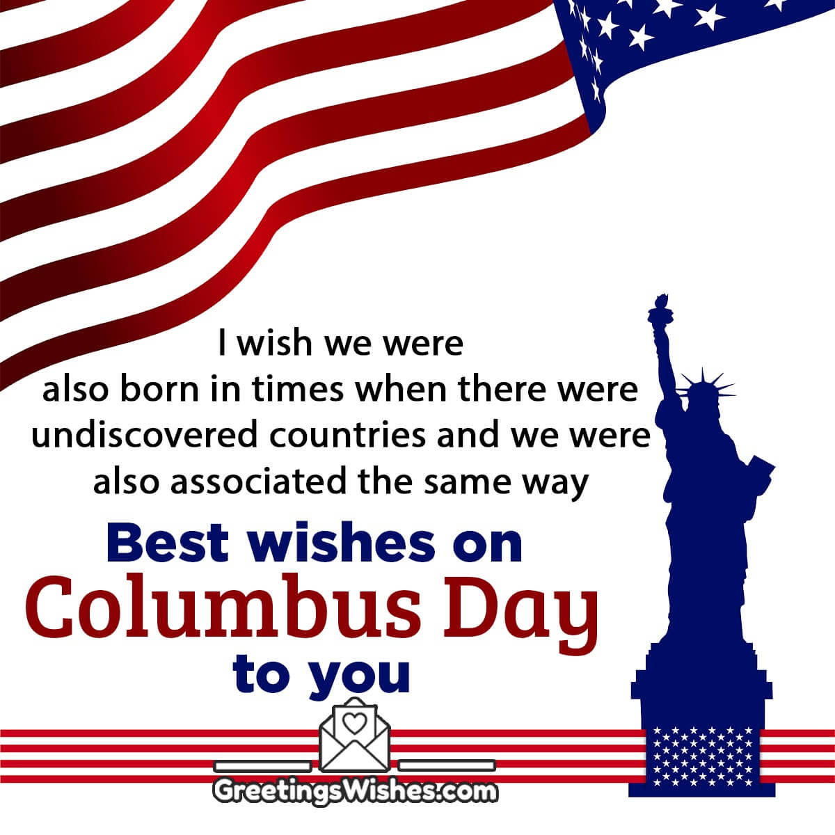 Best Wishes On Columbus Day