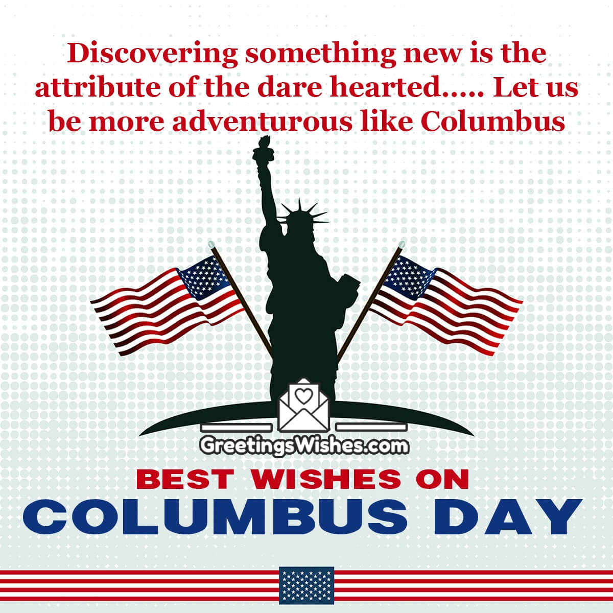 Columbus Day Message