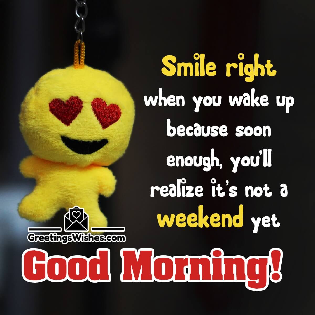 Funny Good Morning Smile Message