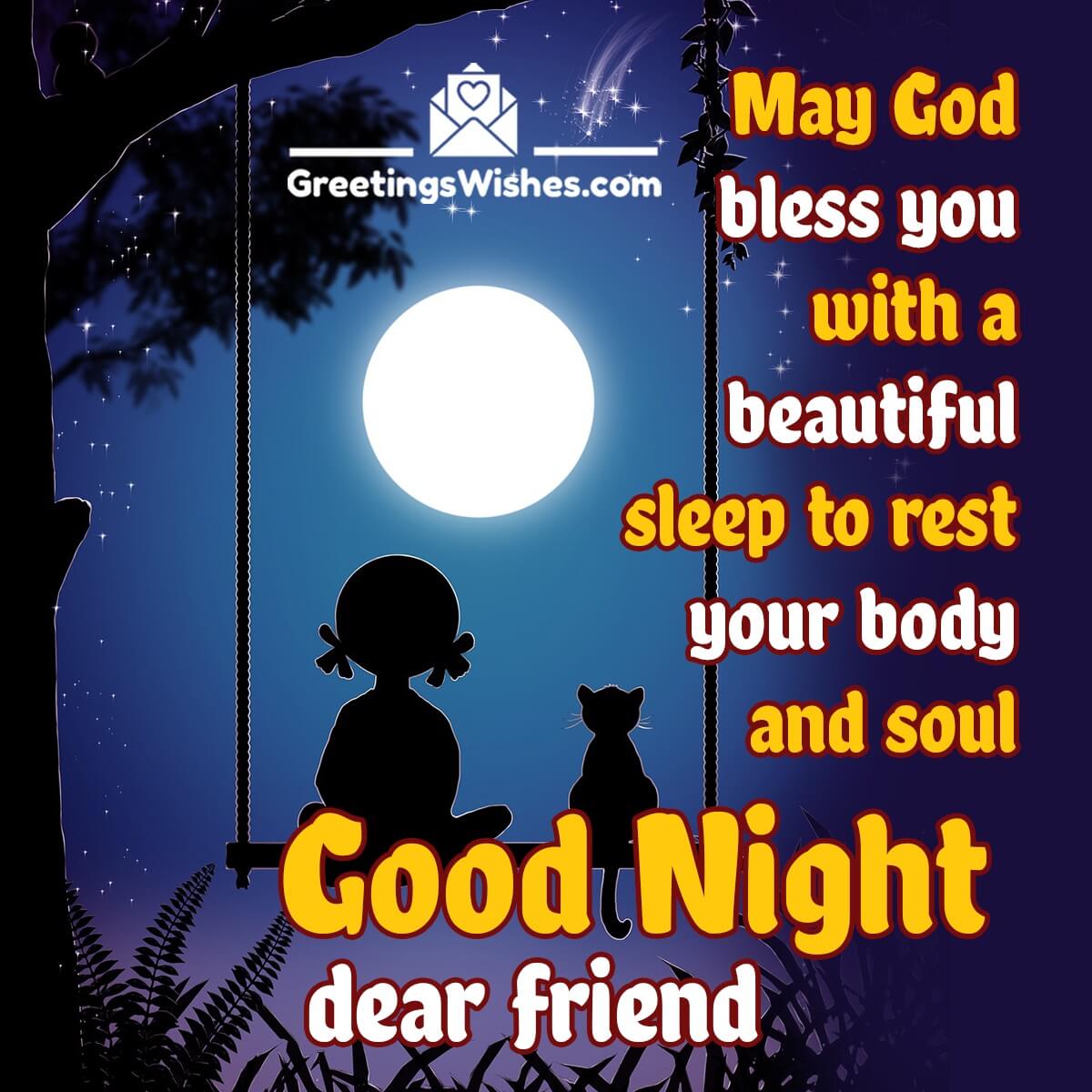Good Night Prayer Greetings