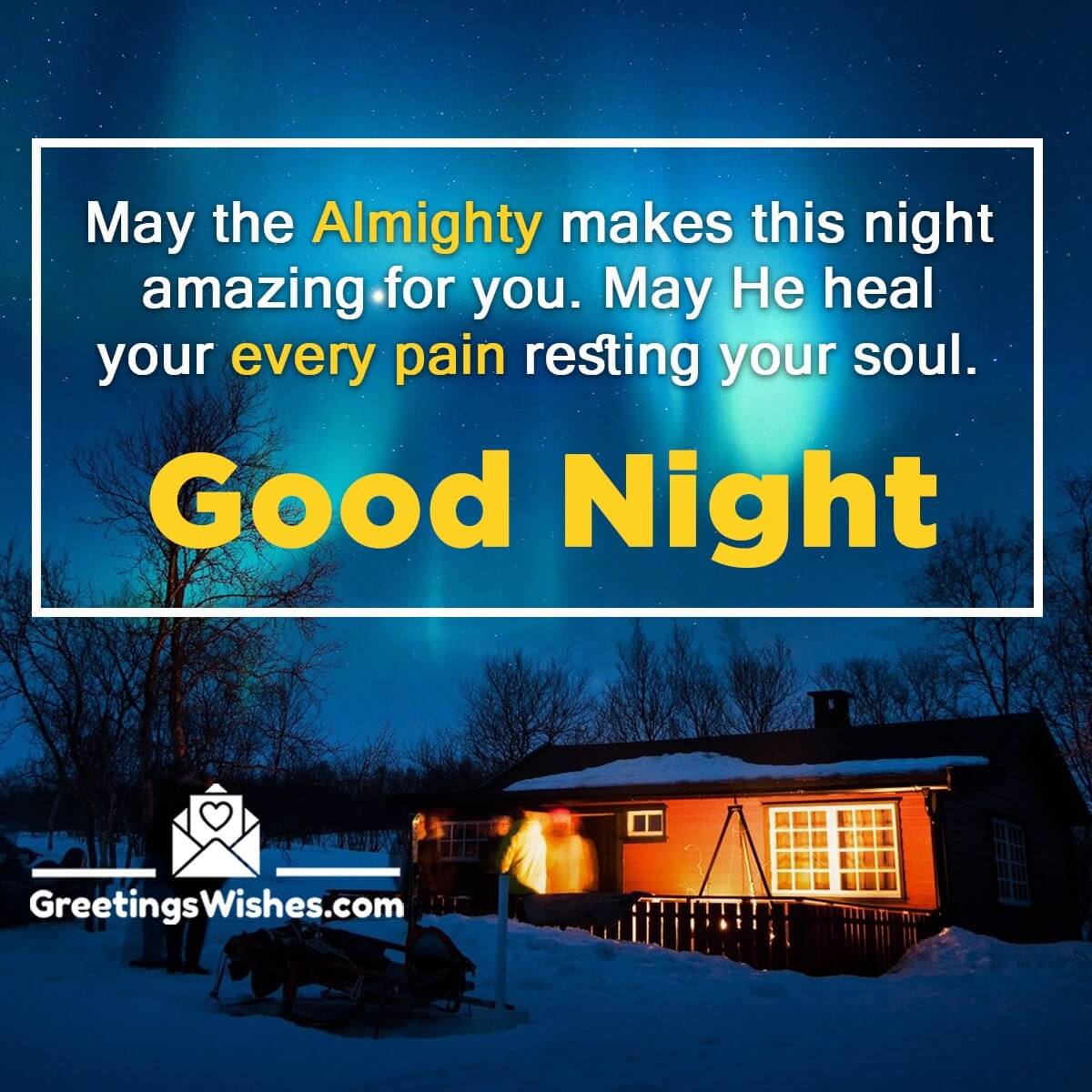 Good Night Prayer Wish