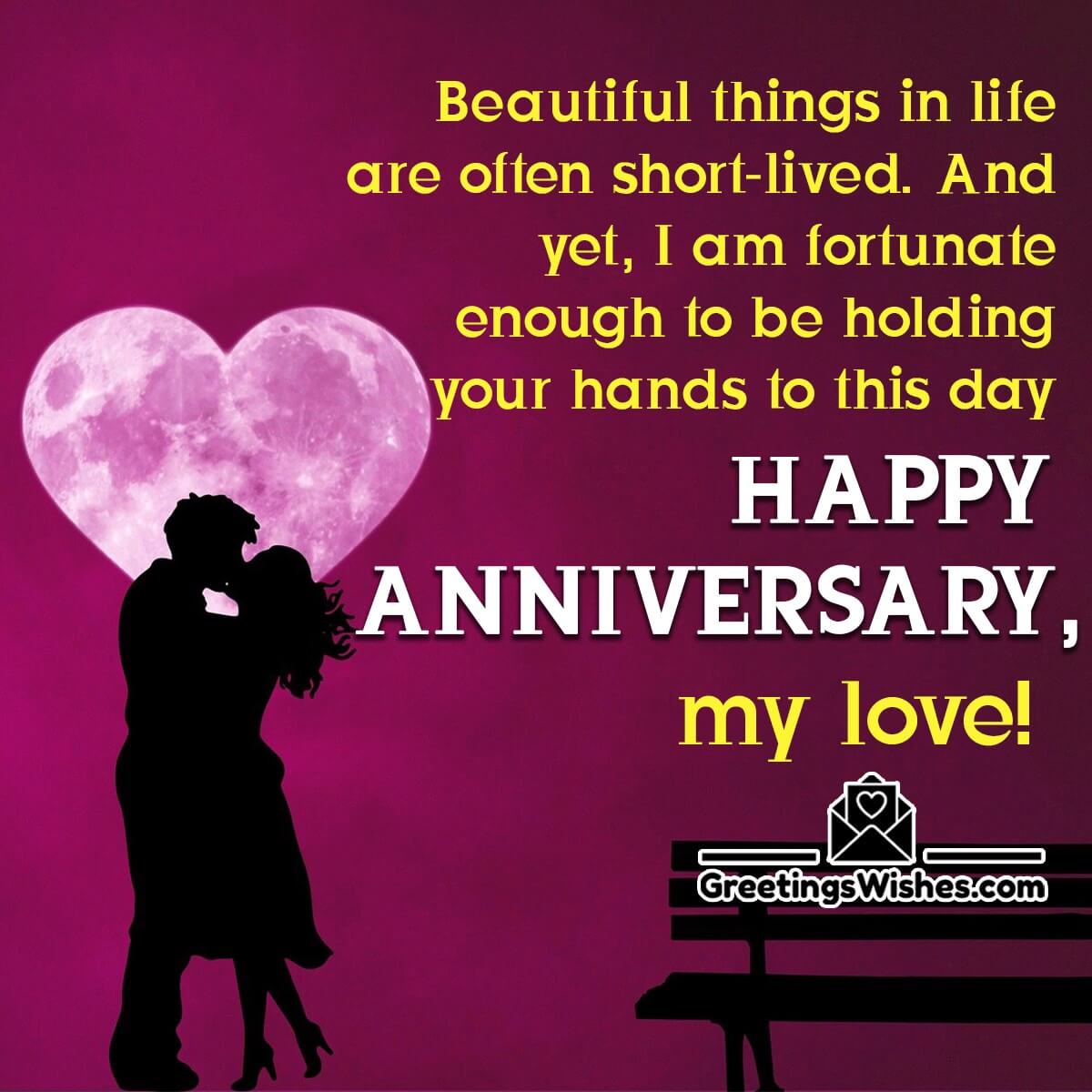 Happy Anniversary Wish My Love