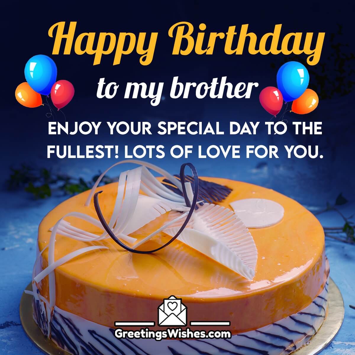 Happy Birthday Wish For Brother