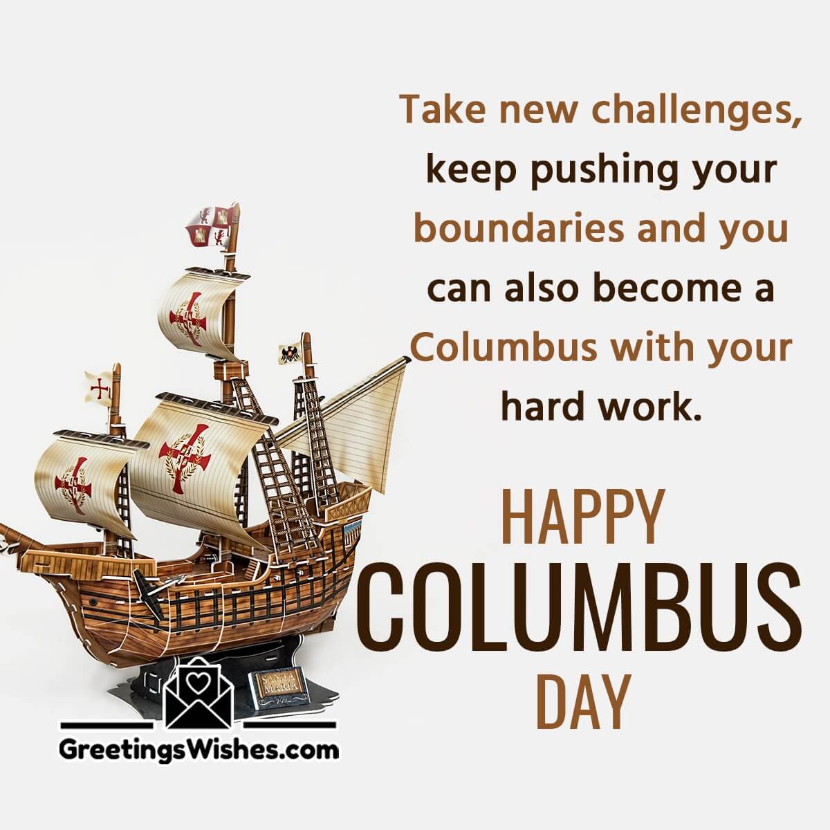 Happy Columbus Day Greetings