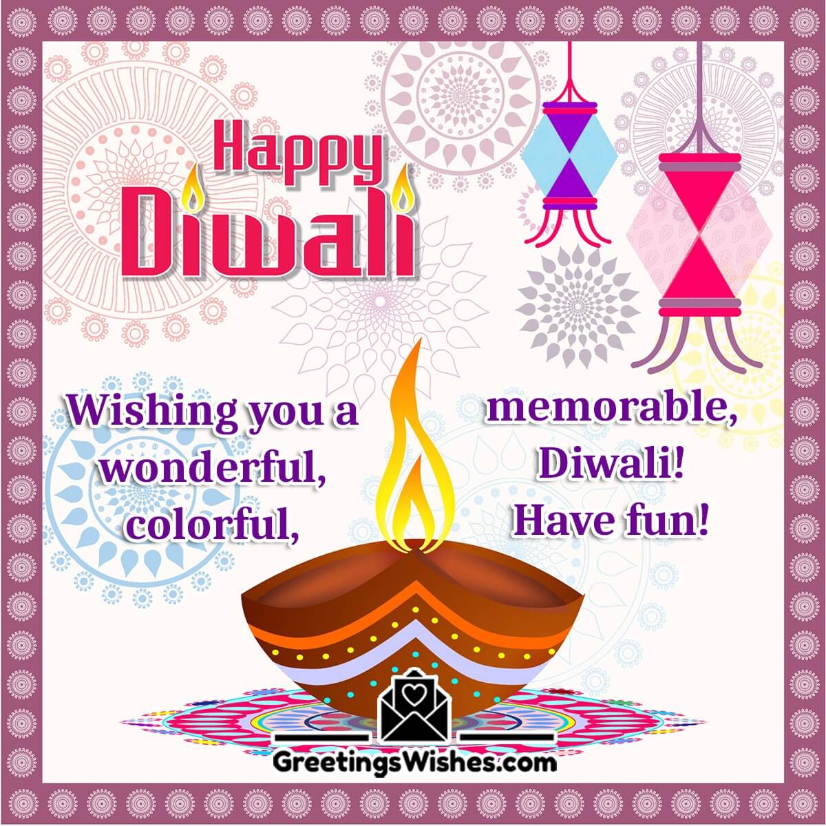 Happy Diwali Wish For Friend
