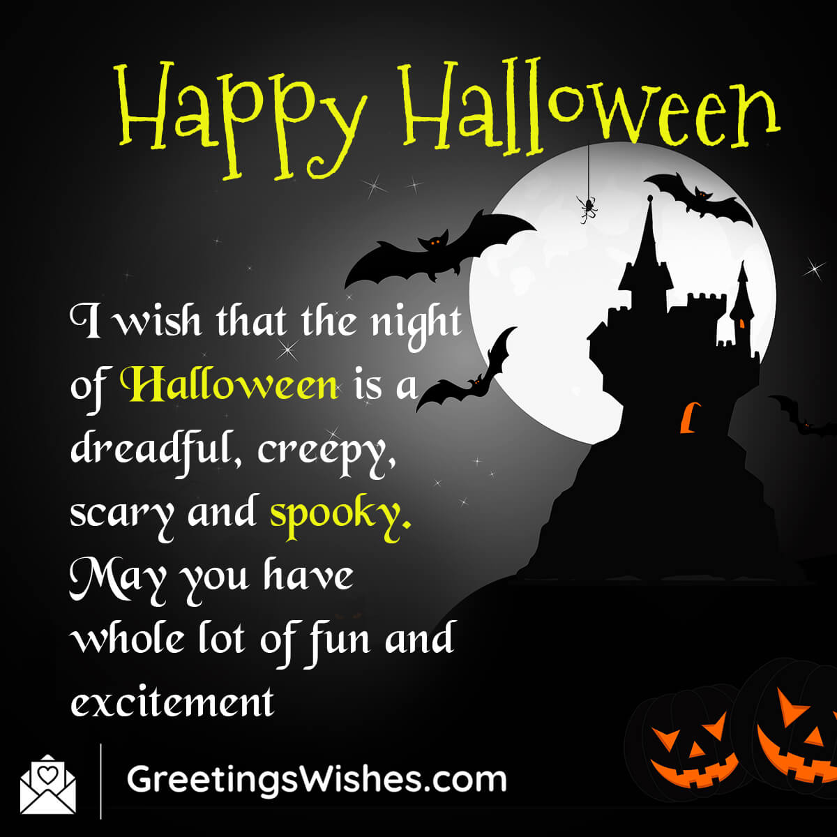 Halloween Wishes Messages (31 October) - Greetings Wishes