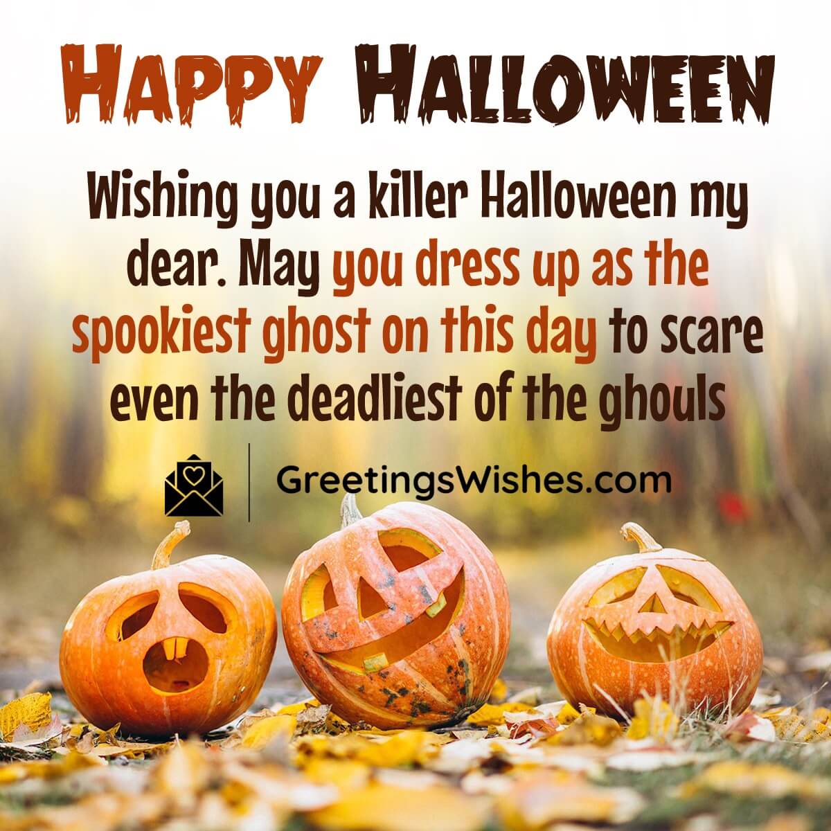 Happy Halloween Scary Wishes