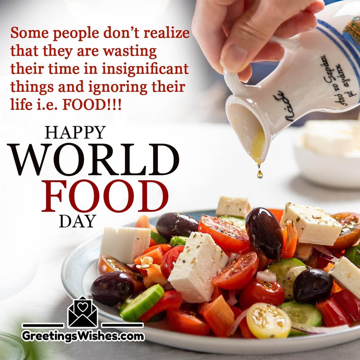 Happy World Food Day Message