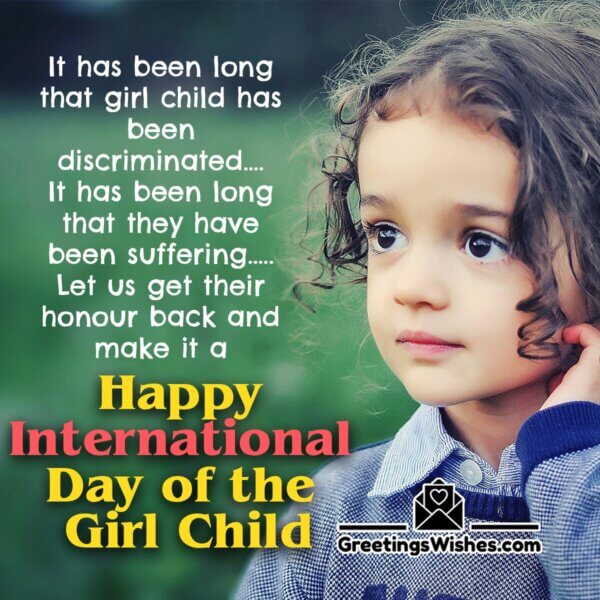 International Day of the Girl Child Wishes Messages (11 October