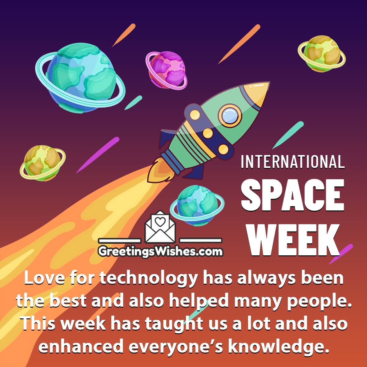 International Space Week Messages