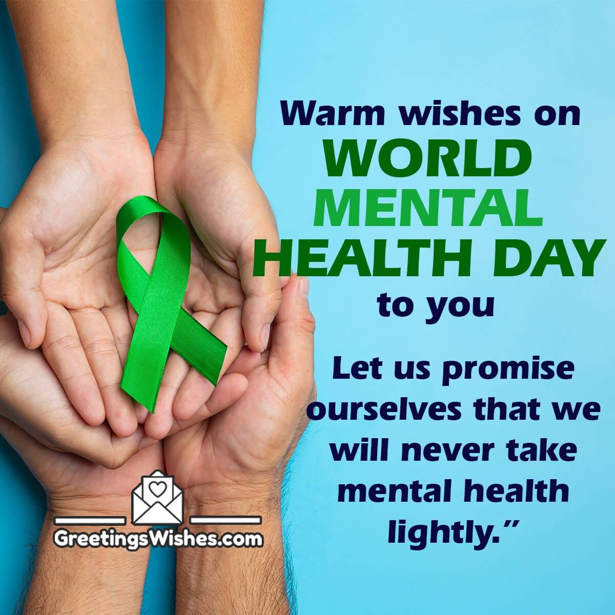 Warm Wishes On World Mental Health Day