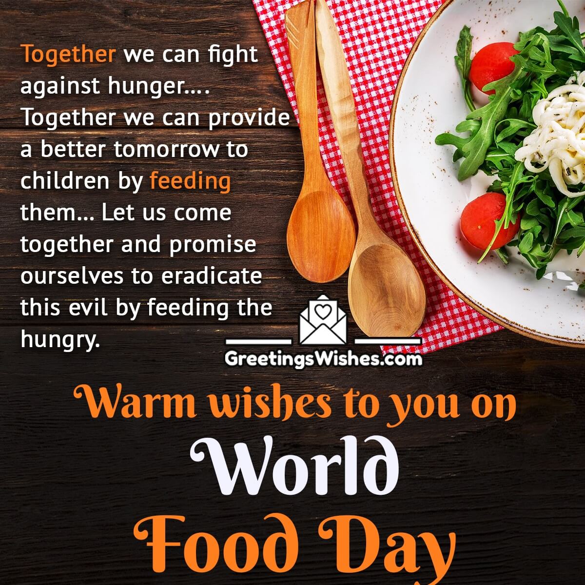 World Food Day Wishes Messages