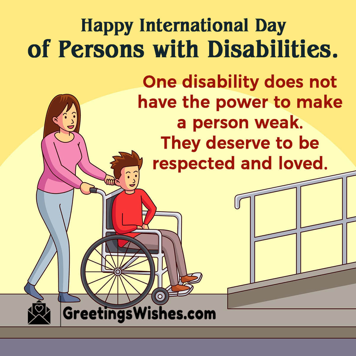 Happy International Day Of Persons With Disabilities Image