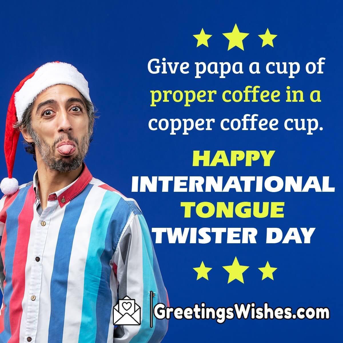 Happy International Tongue Twister Day Image