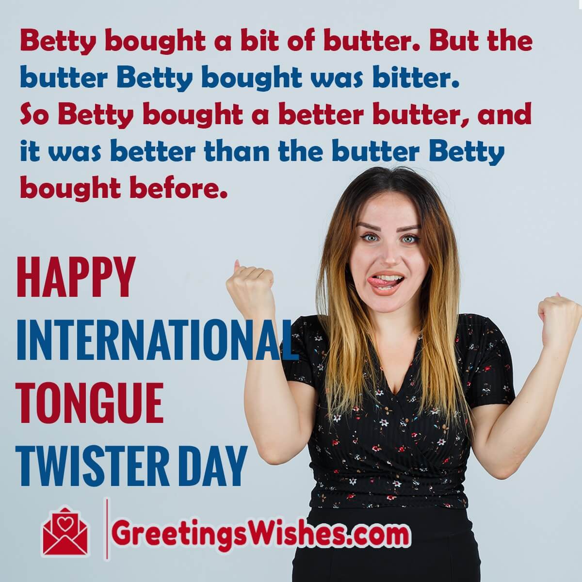 Happy International Tongue Twister Day Picture
