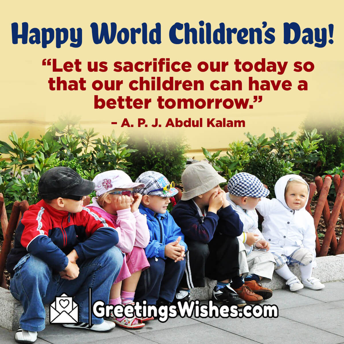 Happy World Children’s Day Message
