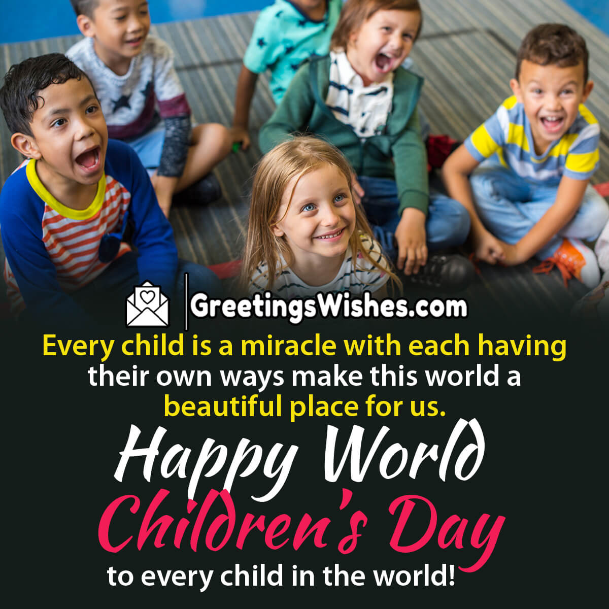 Happy World Children’s Day Picture