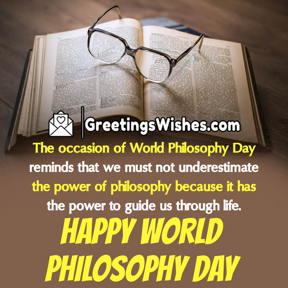 Happy World Philosophy Day Message