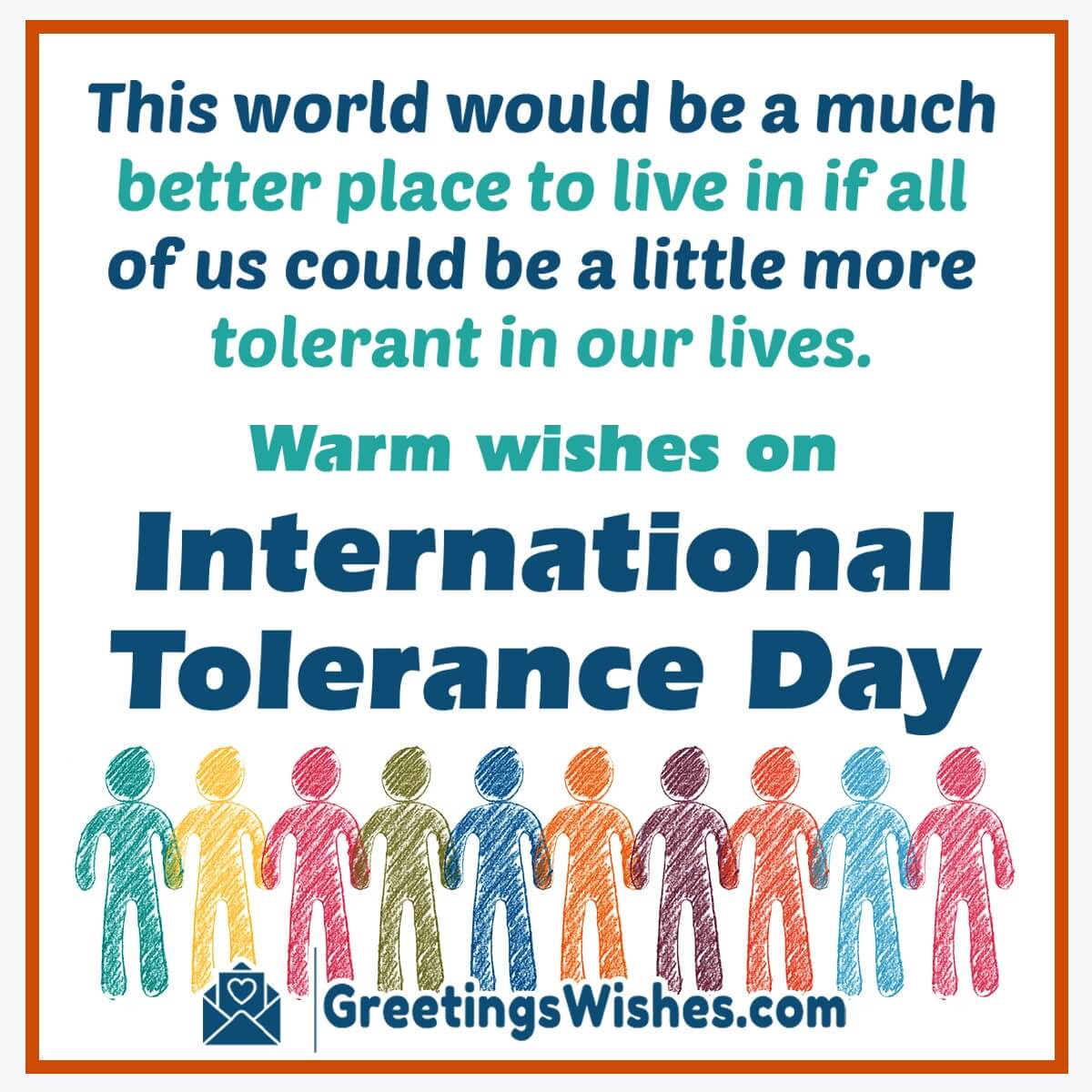 International Tolerance Day Wish Image