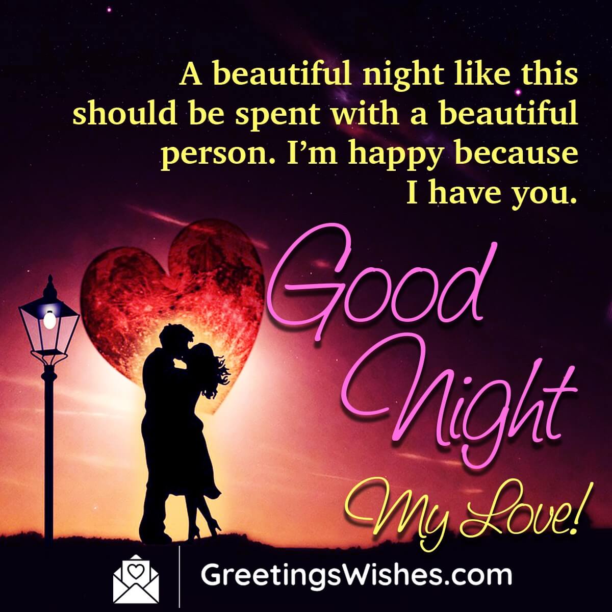Romantic Good Night Wishes