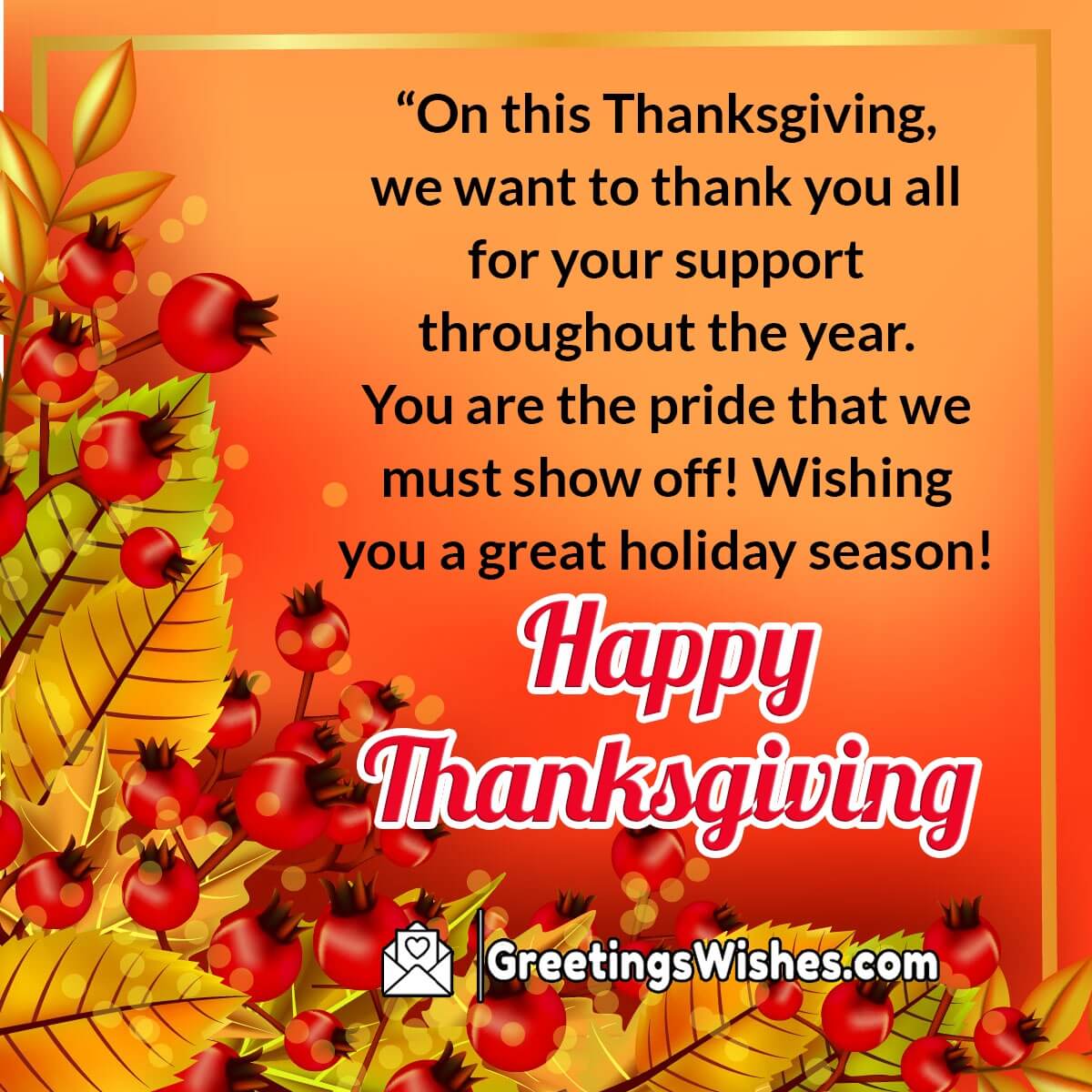 Thanksgiving Messages