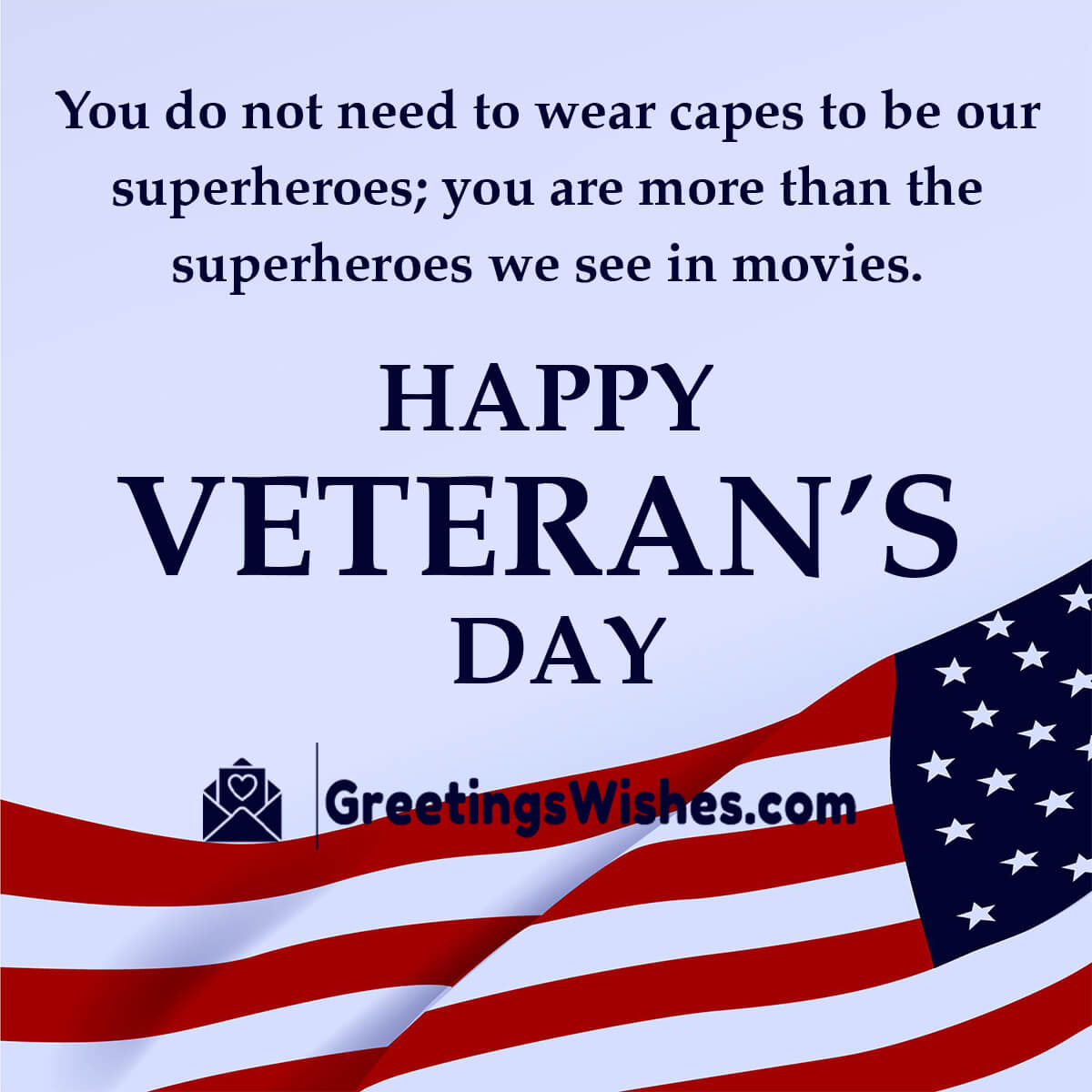 Veteran’s Day Message