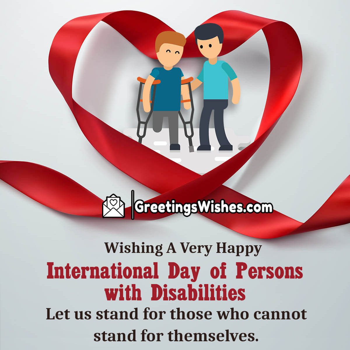 Wishing A Very Happy International Day Of Persons With Disabilities