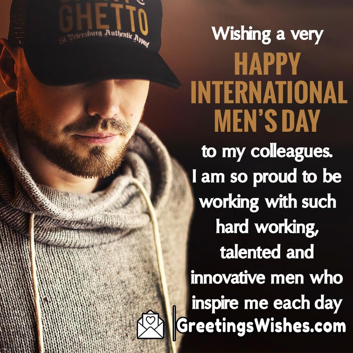 Wishing A Very Happy International Men’s Day