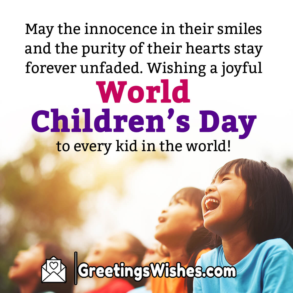 World Children’s Day Wishes