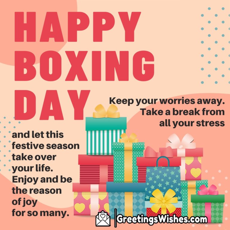Boxing Day Greetings (26 December) - Greetings Wishes