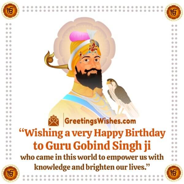 Guru Gobind Singh Jayanti Greetings Messages - Greetings Wishes