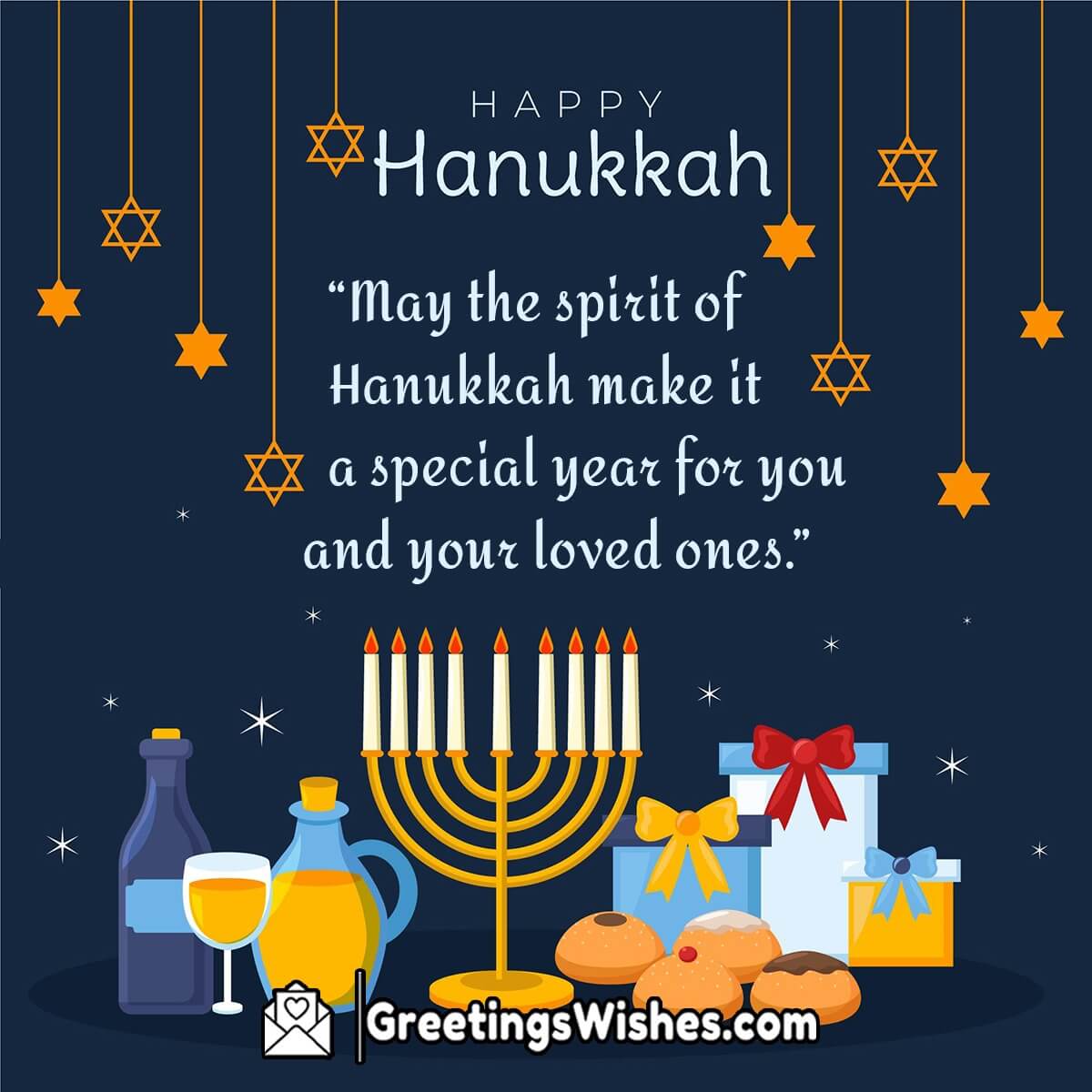 Hanukkah Wishes For Boss