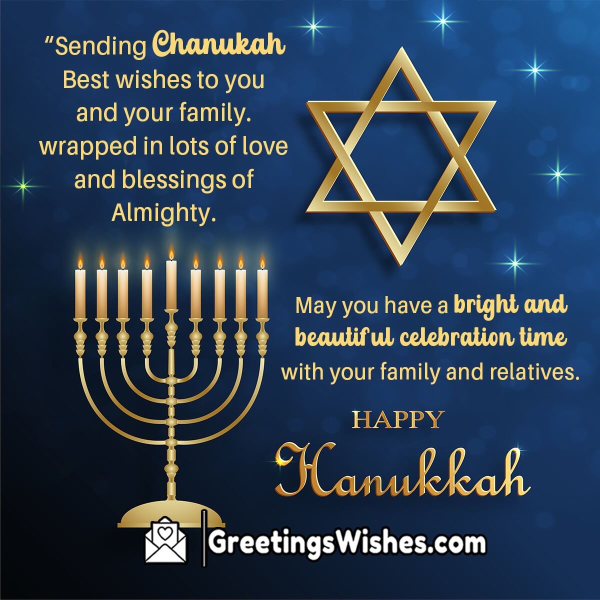 Happy Hanukkah Greeting Messages