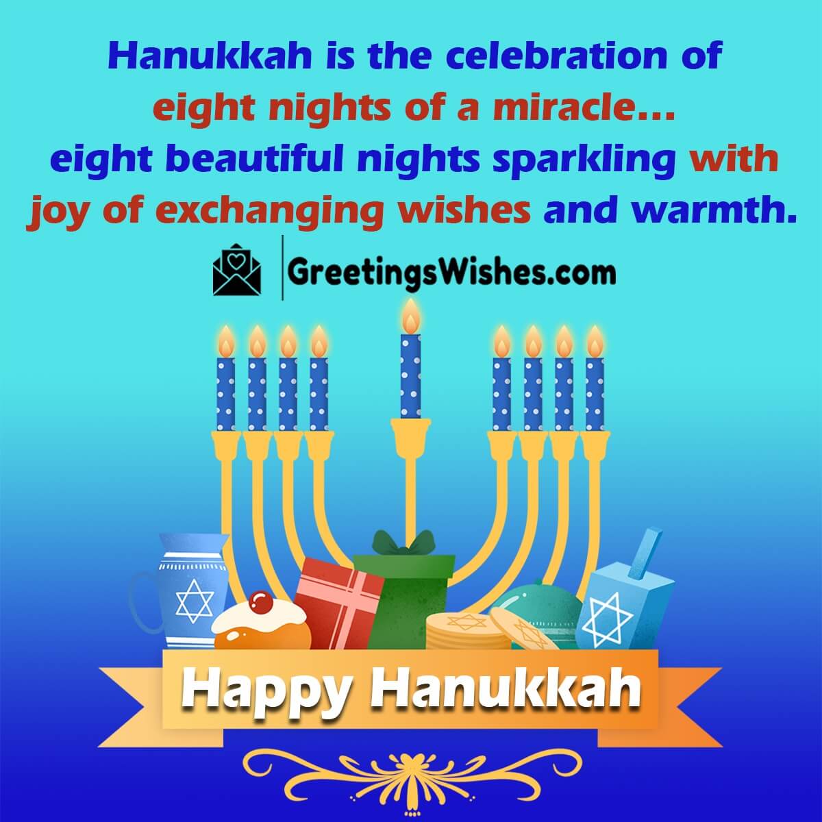Happy Hanukkah Wish