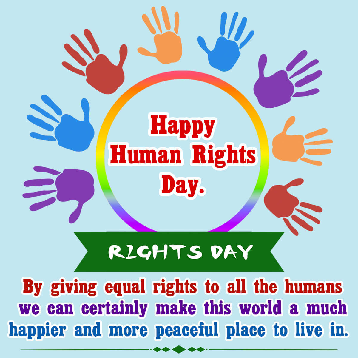 Happy Human Rights Day Wishes
