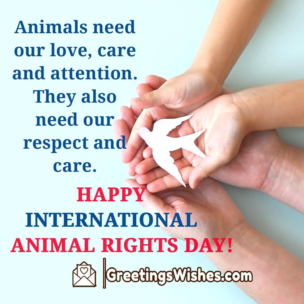 Happy International Animal Rights Day